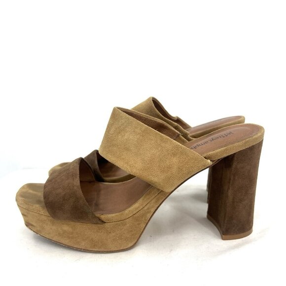 Jeffrey Campbell Adriana Two Tone Platform Sandals Women’s 9.5 - Picture 1 of 11